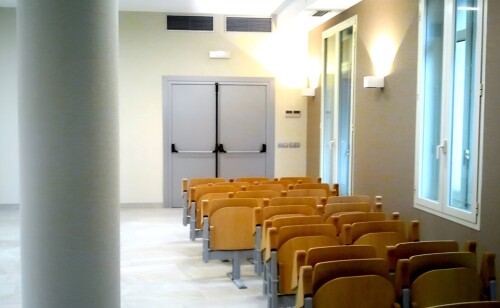 Puertas acústicas de madera TCM - Sala médica